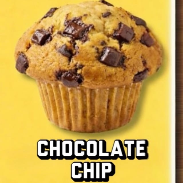 Chocolate Chip Muffin.