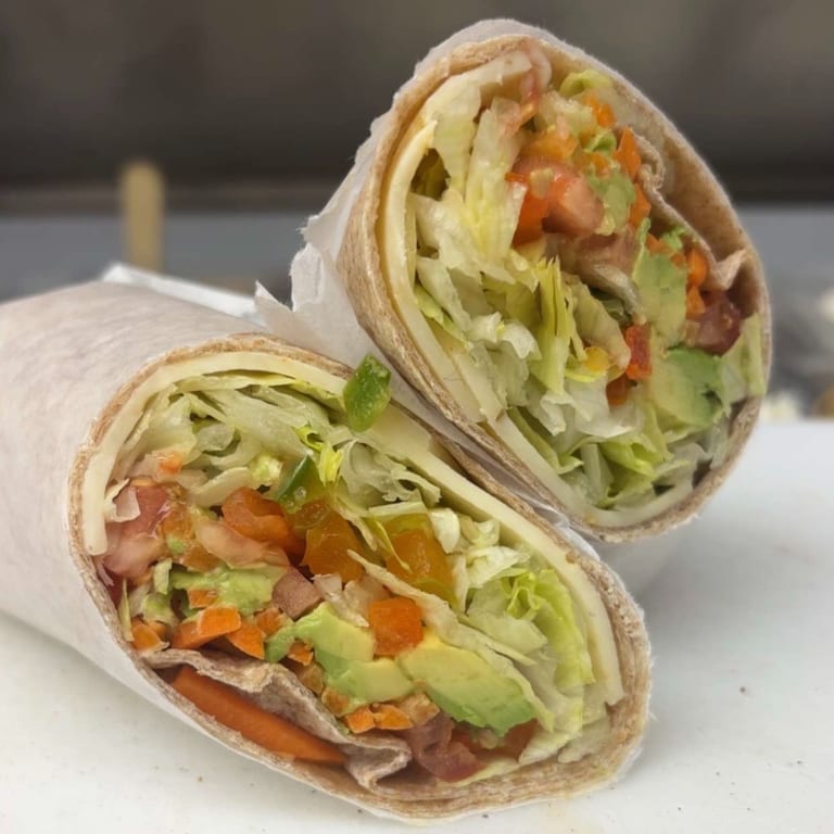 Savor Our Veggie Wrap