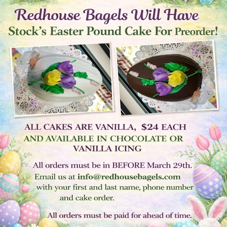 Stock's Easter Cake Orders