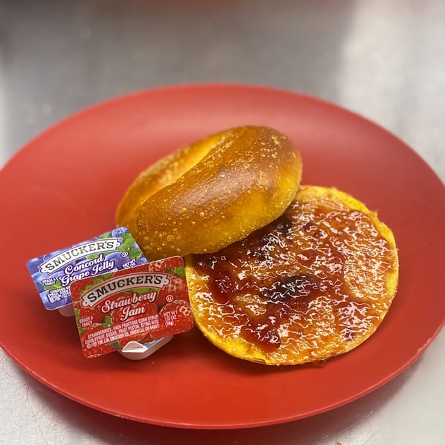 Bagel with Side of Jelly.